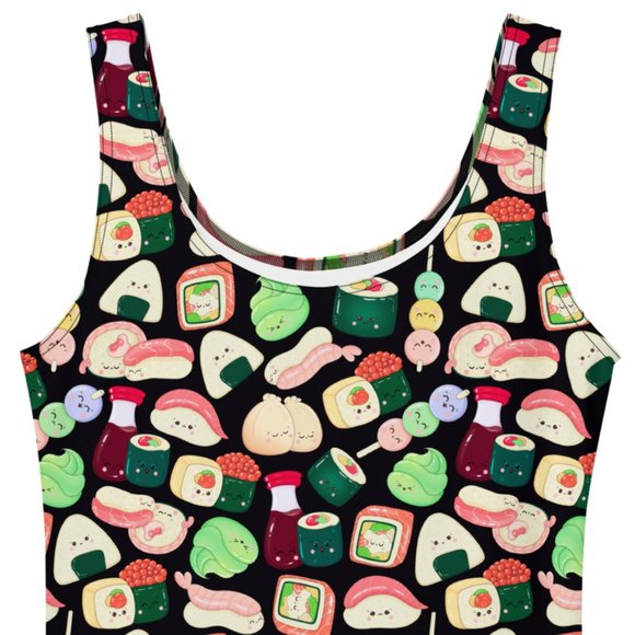 Japanese Sushi Flare Dress - Picture 2 of 10